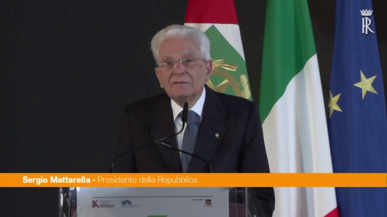 Mattarella “Cooperazione Stato-Regioni per tutelare la collettività”