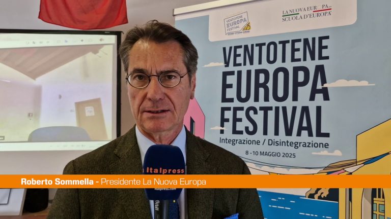 Ue, Sommella “Prospettiva sia pace e maggiore integrazione”