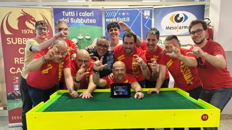 Calcio da tavolo, la Zancle promossa in Serie C