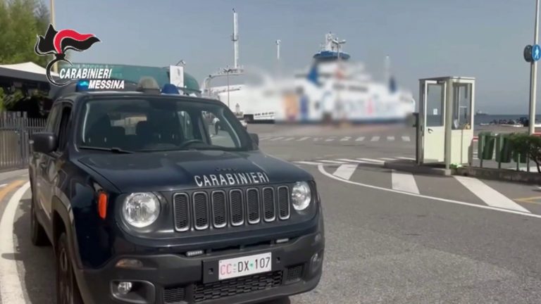 Sbarca a Messina con 4 kg di cocaina, arrestato per traffico di droga