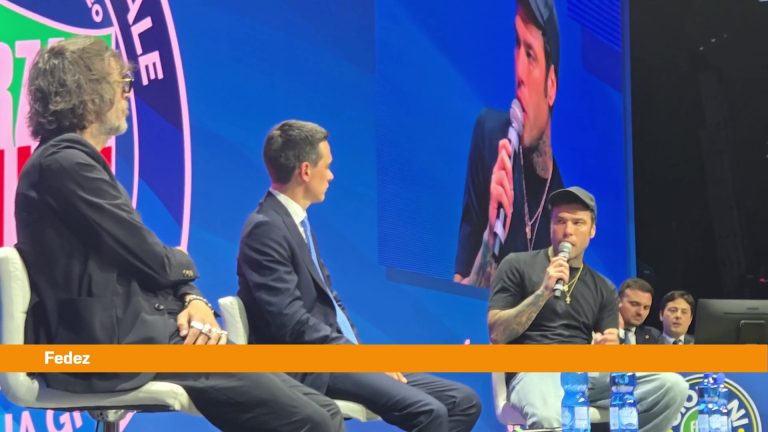 Fedez “La salute mentale è il tema dei prossimi 15 anni”