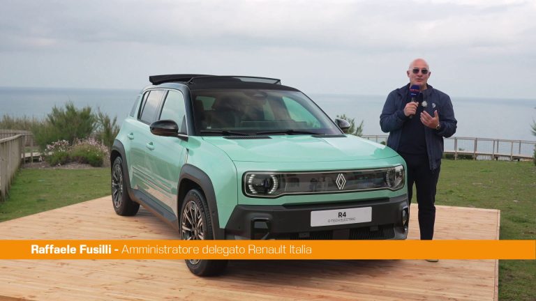 Renault R4 E-Tech Electric, Fusilli “Rilanciamo una vettura iconica”