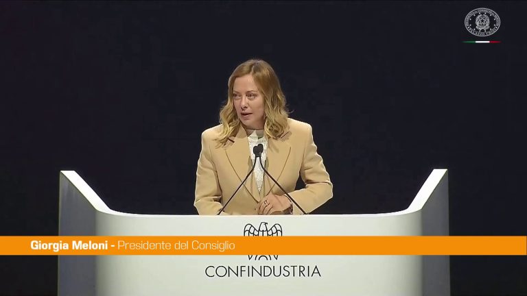 Industria, Meloni “Il nodo del costo dell’energia è il più urgente”
