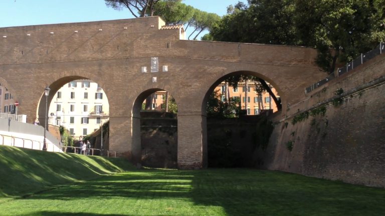 1,3 mln per la riqualificazione del Fossato di Castel Sant’Angelo