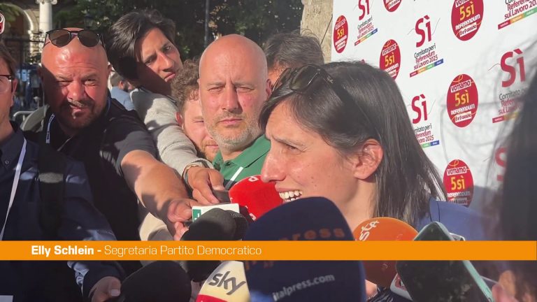 Referendum, Schlein “Cittadini hanno possibilità di cambiare le leggi”