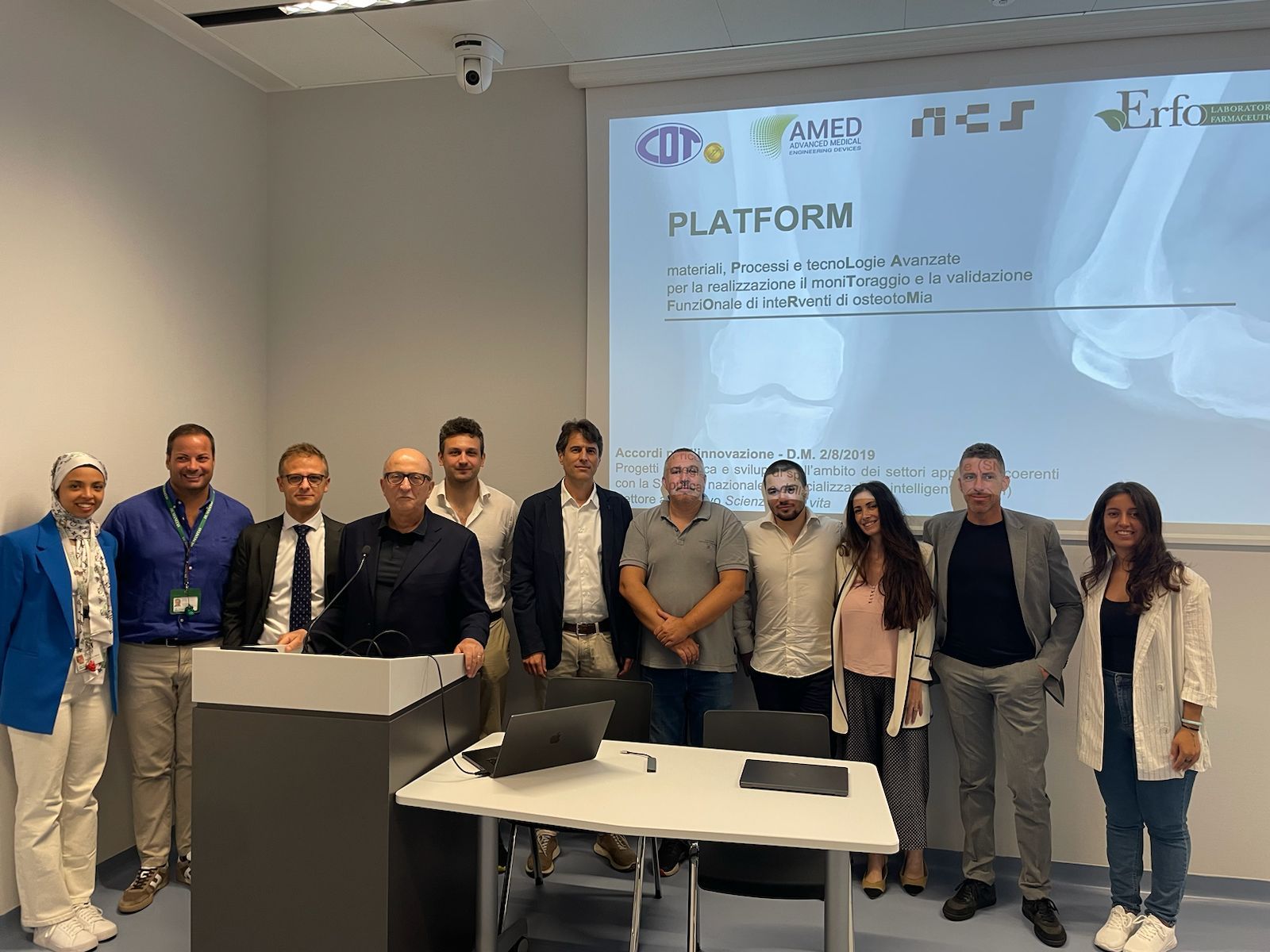 Progetto PLATFORM: da Messina a Rozzano un nuovo approccio per la chirurgia ortopedica