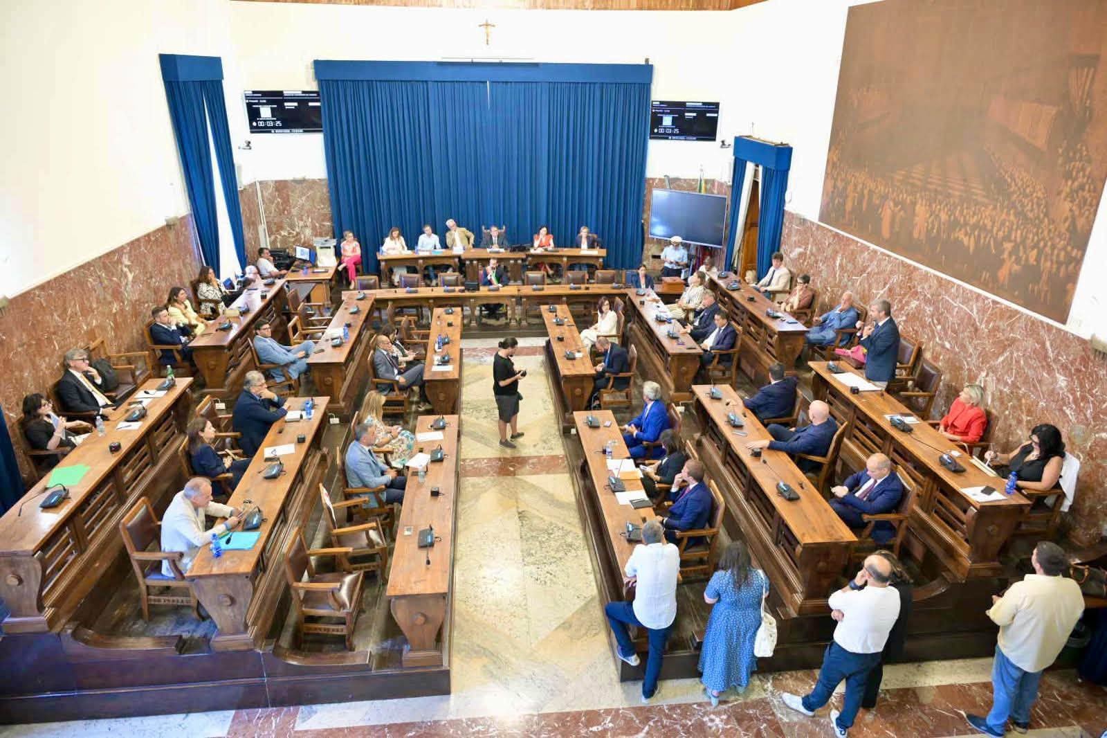 Consiglio comunale, insediamento degli eletti