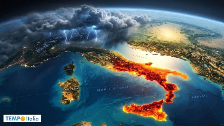Maltempo al Nord e nuova fiammata africana in arrivo