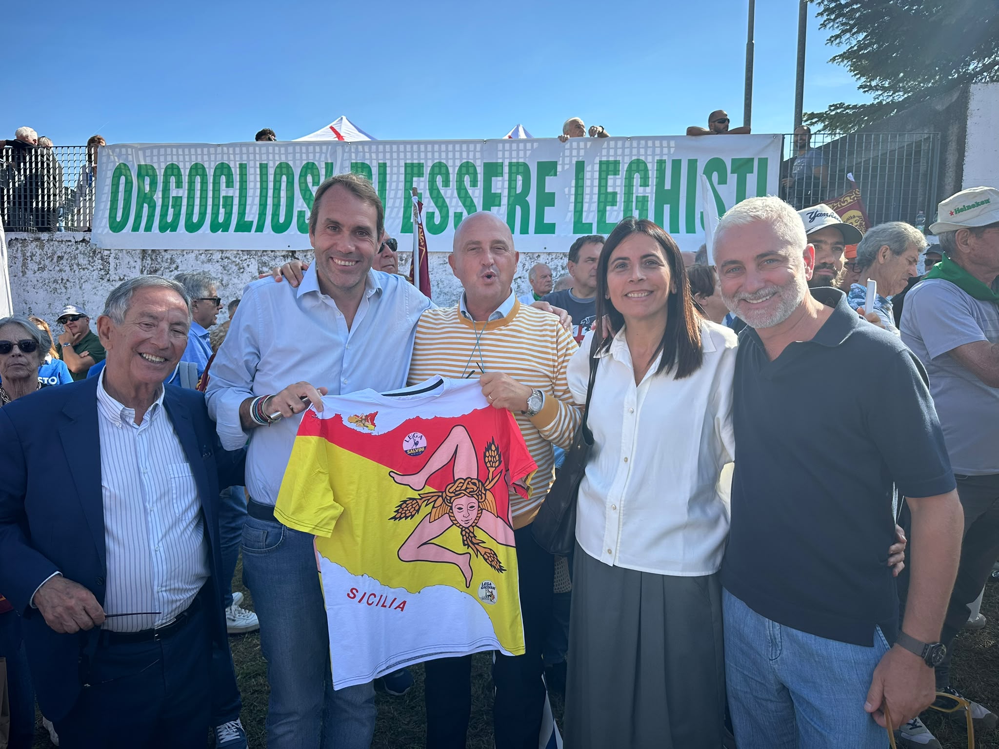 La Sicilia presente a Pontida: “Partito dei territori”