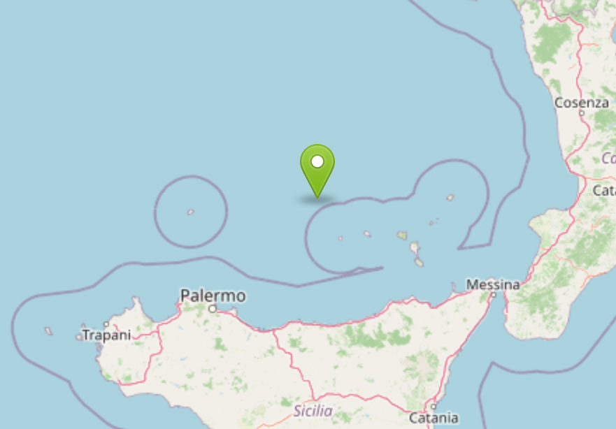 Prosegue lo sciame sismico al largo della Sicilia, nella notte più di 30 nuove scosse nel Tirreno Meridionale